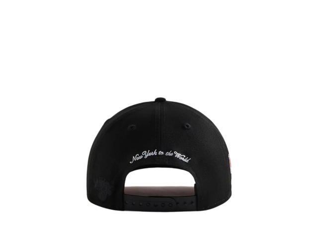 Kith Kith New Era For The New York Knicks Cotton 9Forty A-Frame Snapback Black - view 3
