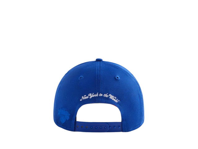 Kith Kith New Era for the New York Knicks Cotton 9FORTY A-Frame Snapback Royal - view 3