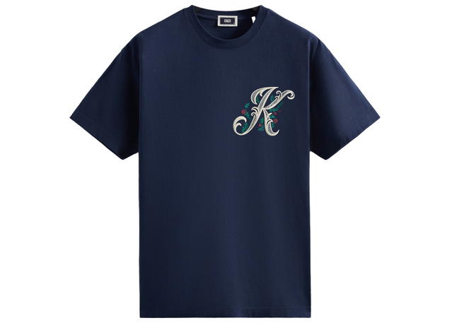 Kith Kith Script Floral Tee Nocturnal - view 1