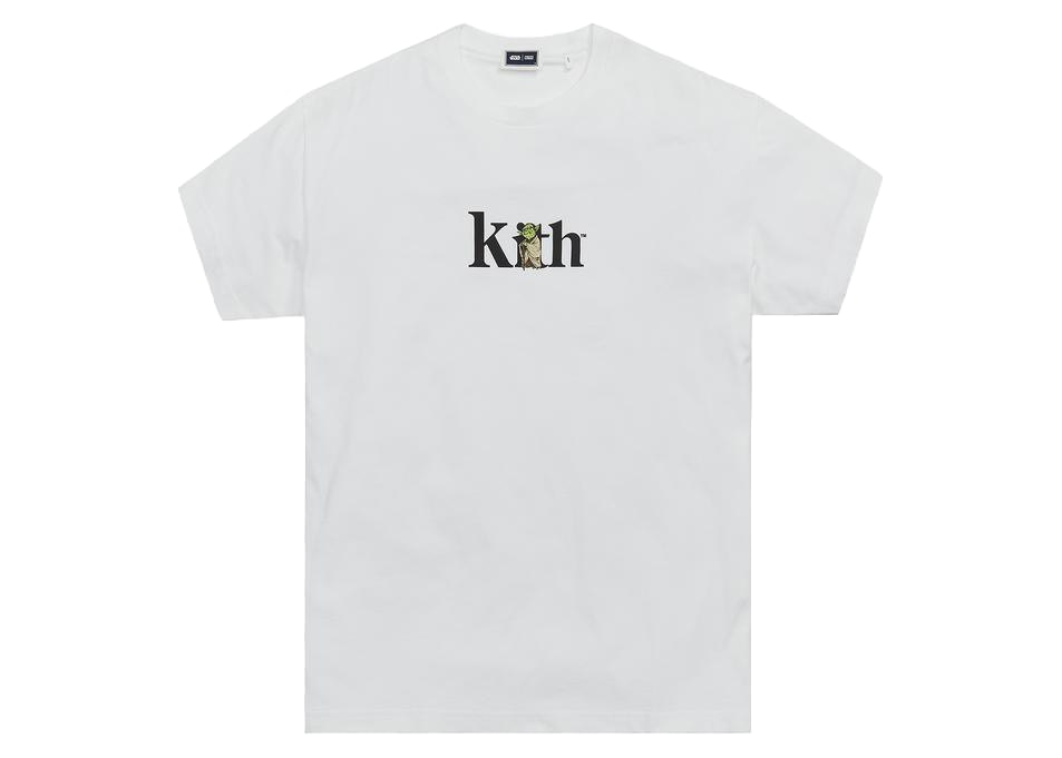 Kith Kith x STAR WARS Yoda Serif Tee White