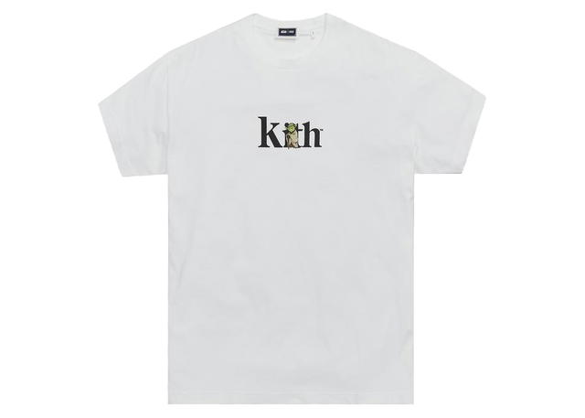 Kith Kith x STAR WARS Yoda Serif Tee White - view 1