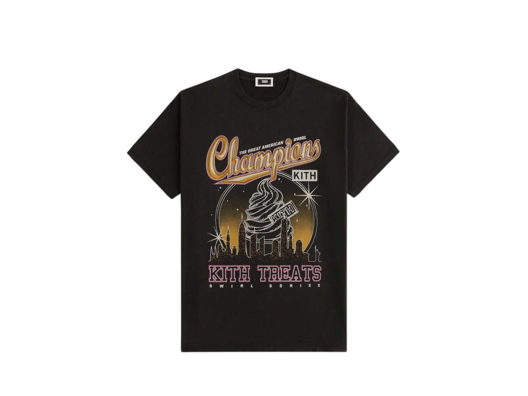 Kith Kith Treats Champions Vintage Tee Black