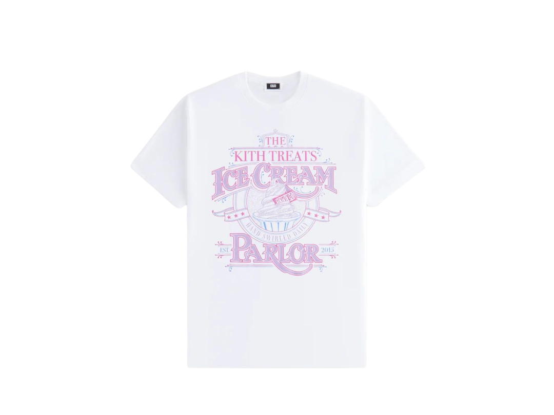 Kith Kith Treats Parlor Tee Ultra Pink