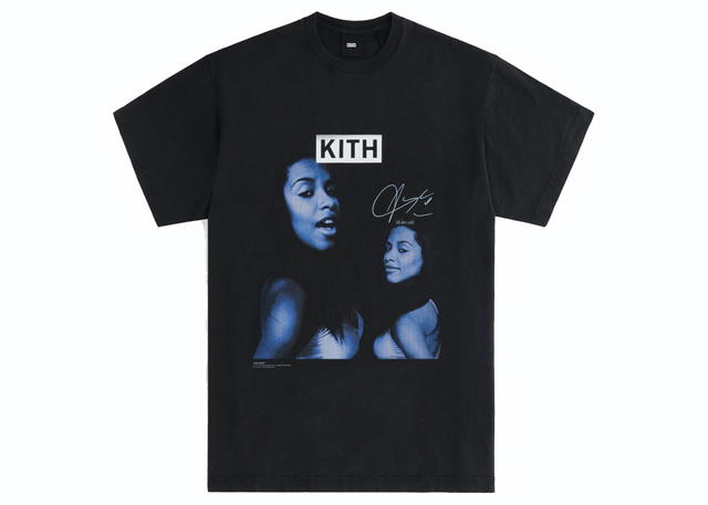 Kith Kith Women Aaliyah Are You That Somebody Vintage Tee Black - view 1