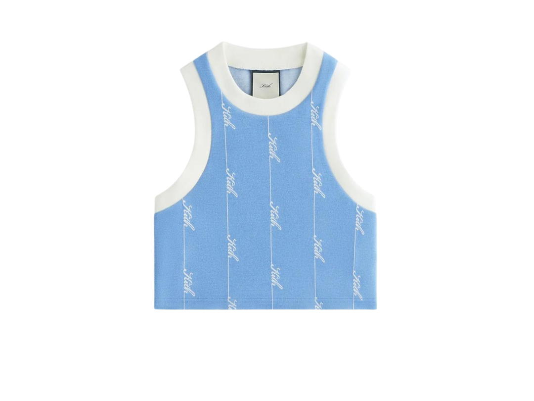 Kith Kith Women Tiana Pique Logo Knit Tank Calypso