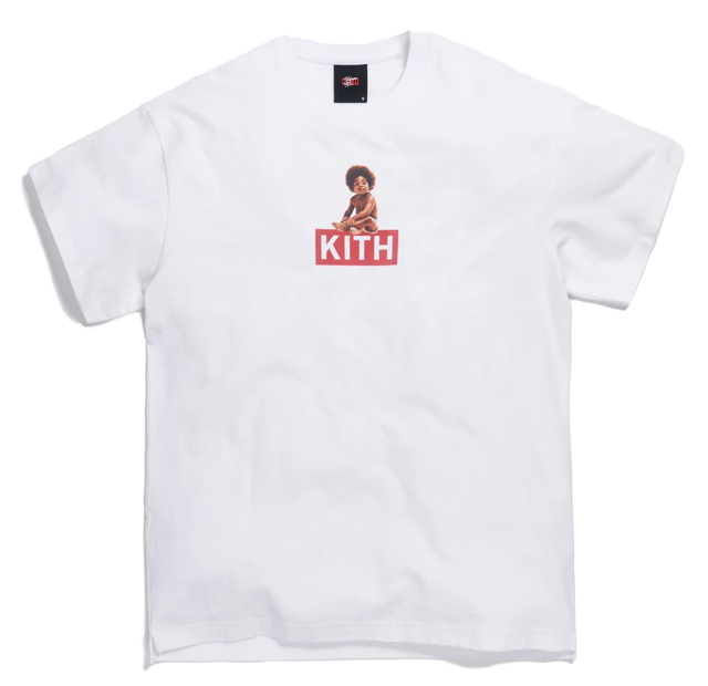 Kith Kith x Biggie Classic Logo Tee White - view 2