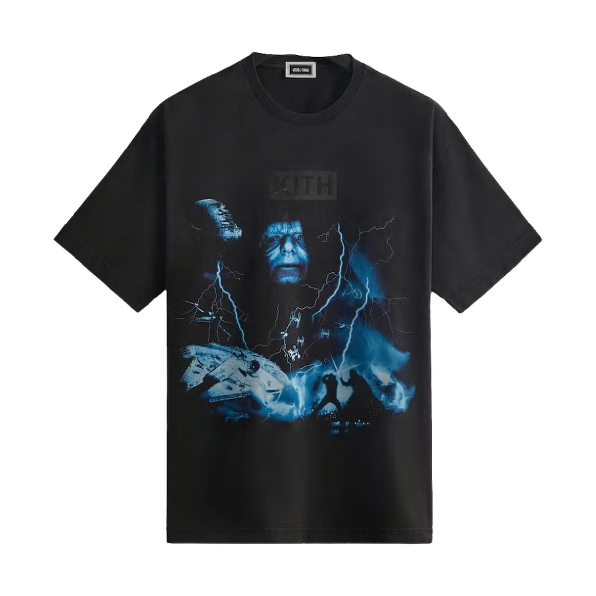 Buy Kith x Star Wars Emperor Vintage Tee Black | SASOM