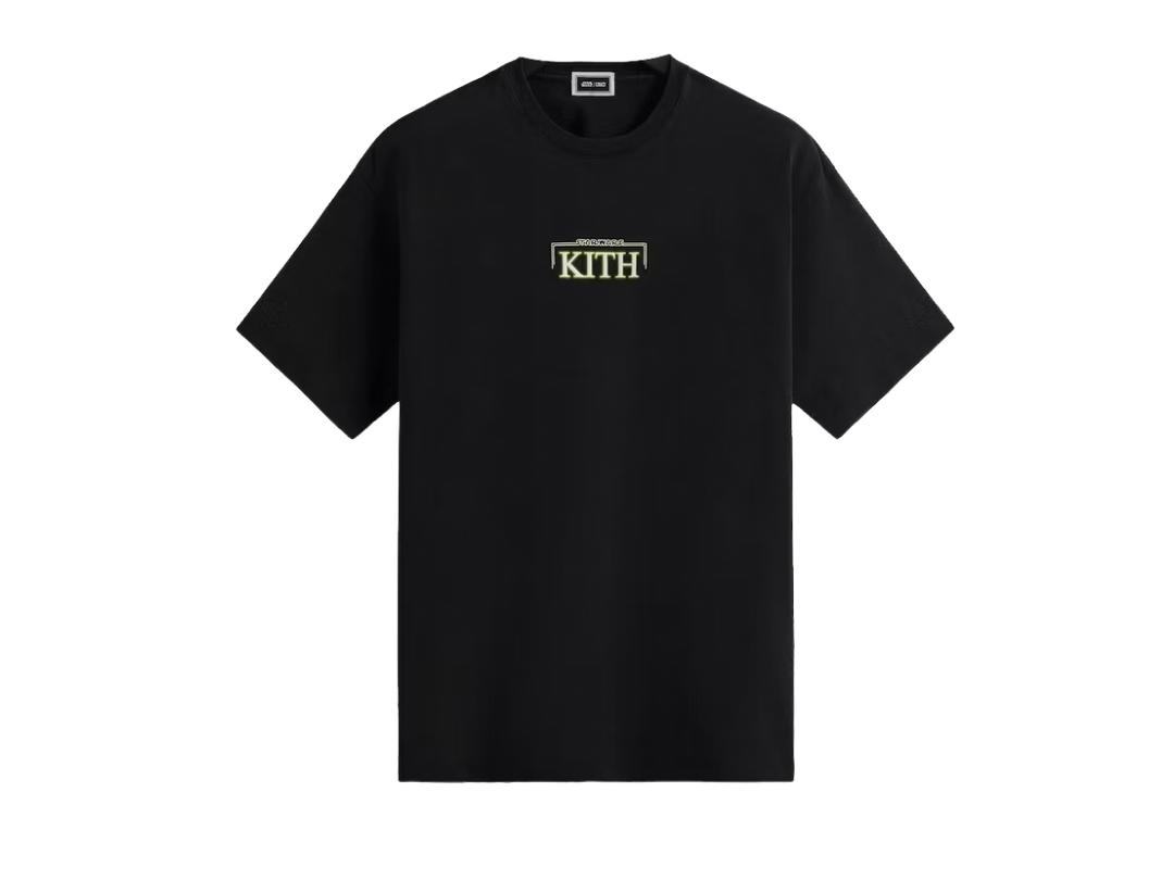 Kith Kith x Star Wars Green Glow Vintage Tee Black