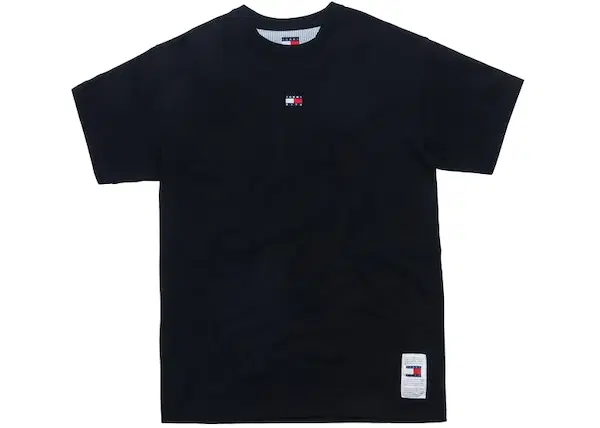 Buy Kith x Tommy Hilfiger Mini Flag Tee Black at Sasom – Authentic and Ready to Ship