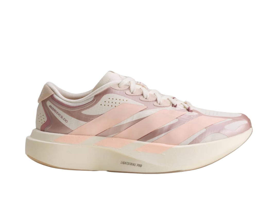 adidas adidas Adizero Evo SL Exo Cloud White Bliss Pink Grey (Women's)
