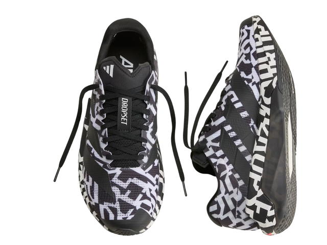 adidas adidas Adizero Dropset Pro Training Shoes Cloud White Core Black Lucid Red - view 3