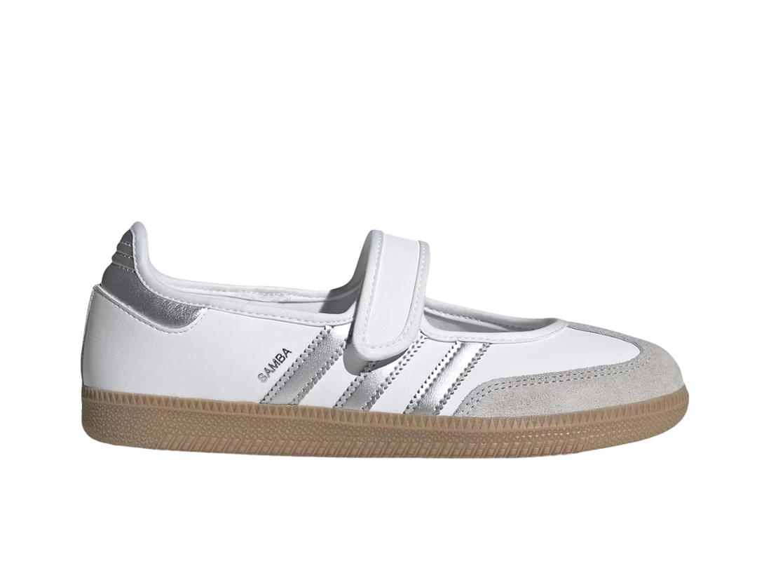 adidas adidas Samba Jane Footwear White Silver Metallic (Women's)