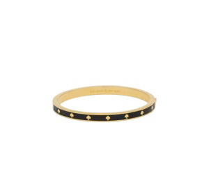 Buy Katespade Spot The Spade Enamel Hinged Bangle Black at Sasom – Authentic and Ready to Ship
