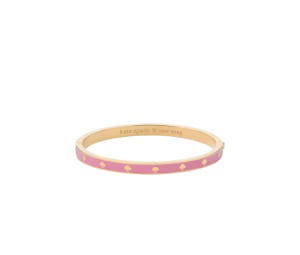 Buy Katespade Spot The Spade Enamel Hinged Bangle Surf Pink at Sasom – Authentic and Ready to Ship