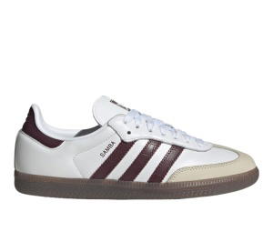 Buy adidas Samba OG Shoes Cloud White Maroon Gum (Women's) at Sasom – Authentic and Ready to Ship