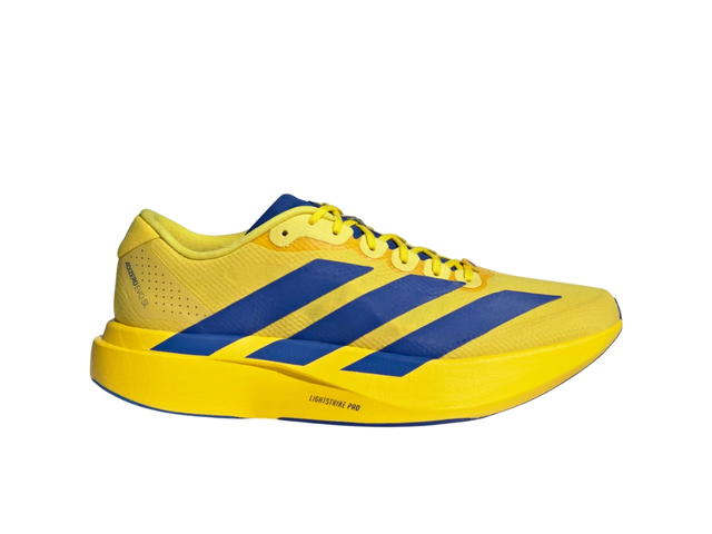 adidas adidas Adizero Evo Sl Woven Shoes Yellow Royal Blue Iron Metallic - view 1
