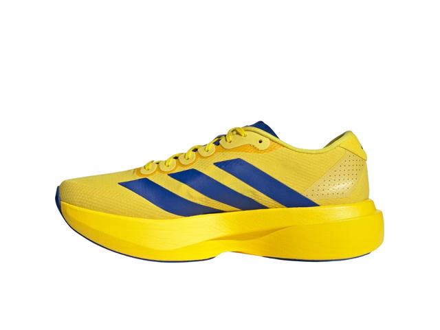 adidas adidas Adizero Evo Sl Woven Shoes Yellow Royal Blue Iron Metallic - view 2