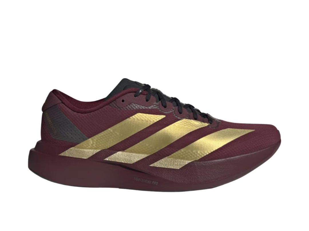 adidas adidas Adizero Evo Sl Woven Maroon Gold Metallic