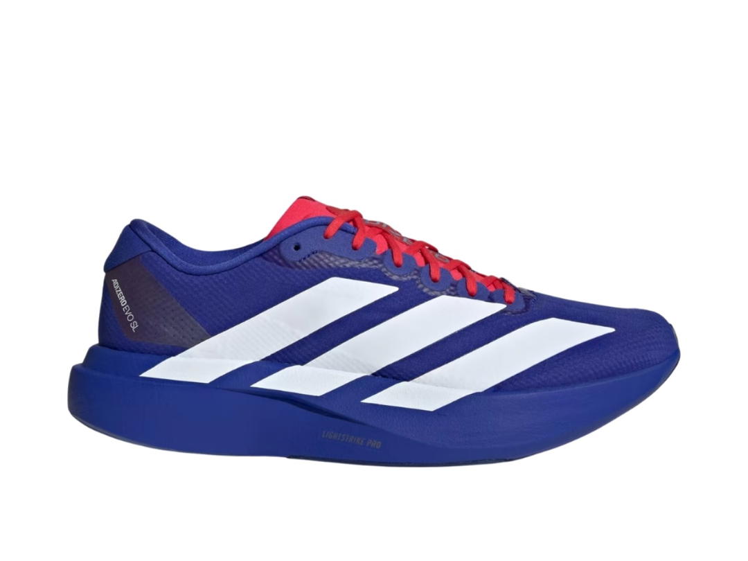 adidas adidas Adizero Evo SL Lucid Blue Pure Ruby Cloud White