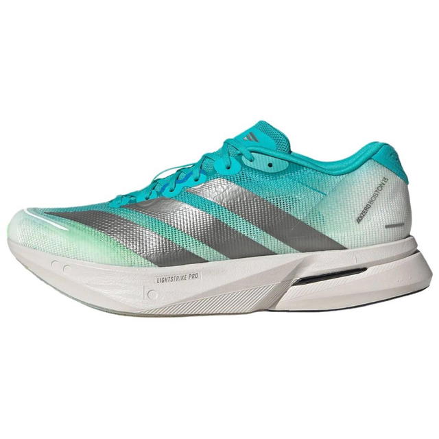 adidas adidas Adizero Boston 13 - Clear Water Green/Bright Metal Iron Gray/Light Gray - view 1