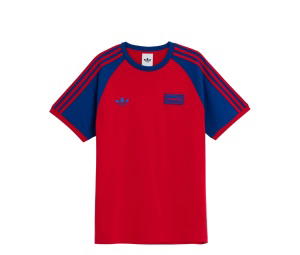 Buy adidas x Oasis Tour 3-Stripes Tee Better Scarlet at Sasom – Authentic and Ready to Ship