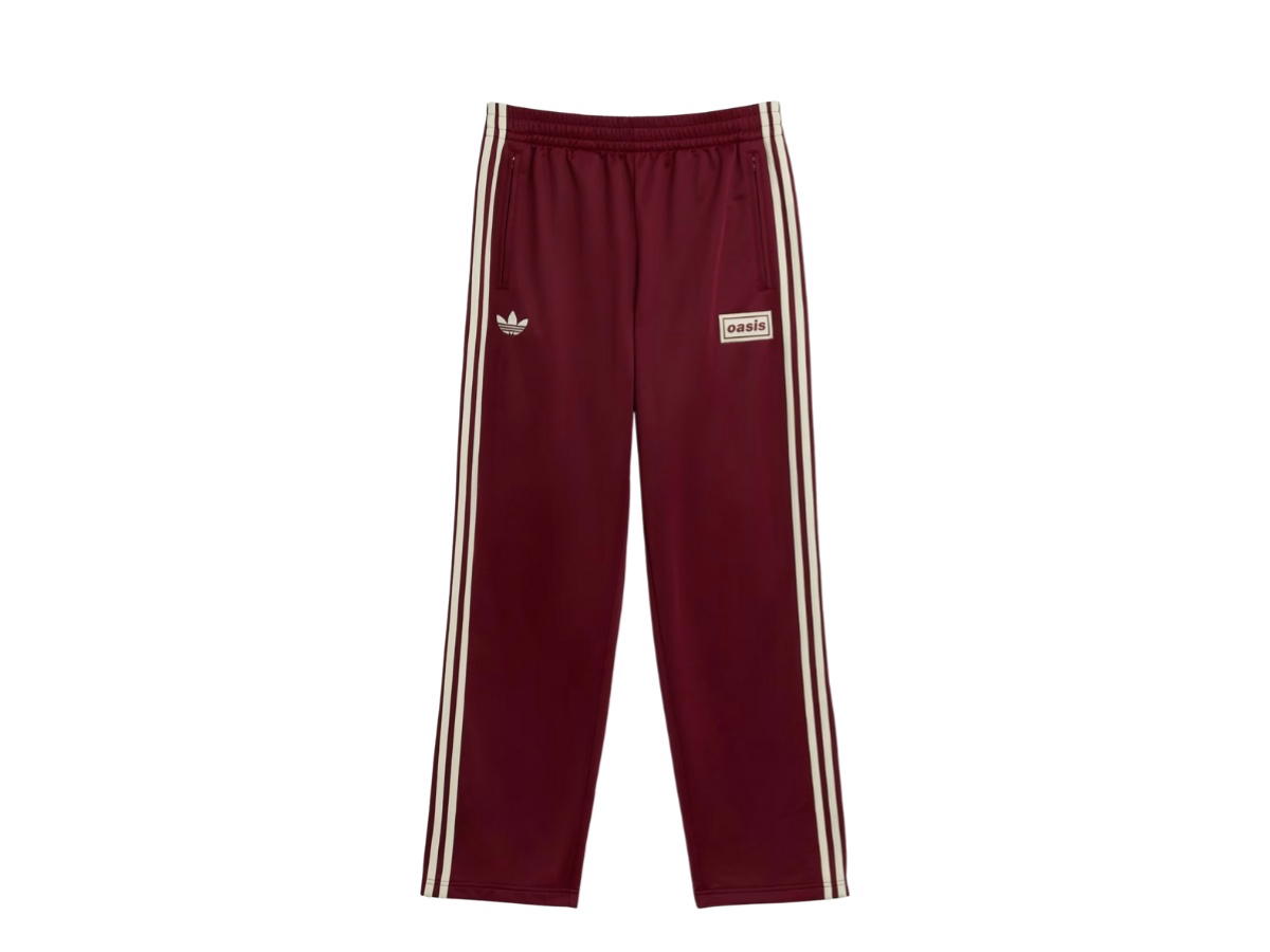 adidas adidas x Oasis Tour Firebird Track Pants Noble Maroon
