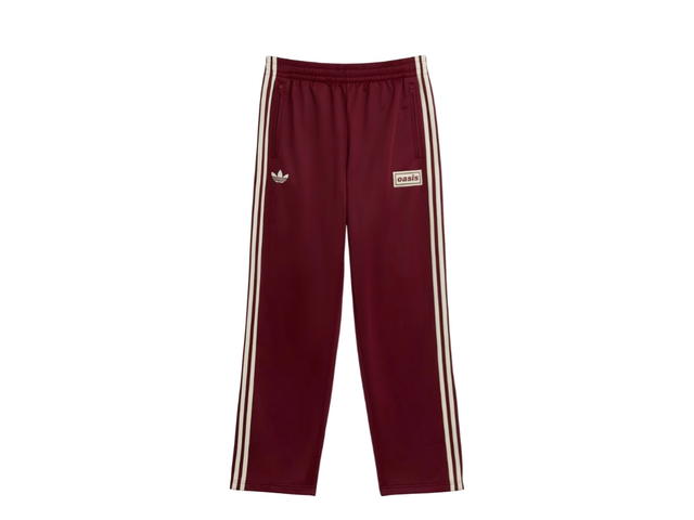 adidas adidas x Oasis Tour Firebird Track Pants Noble Maroon - view 1