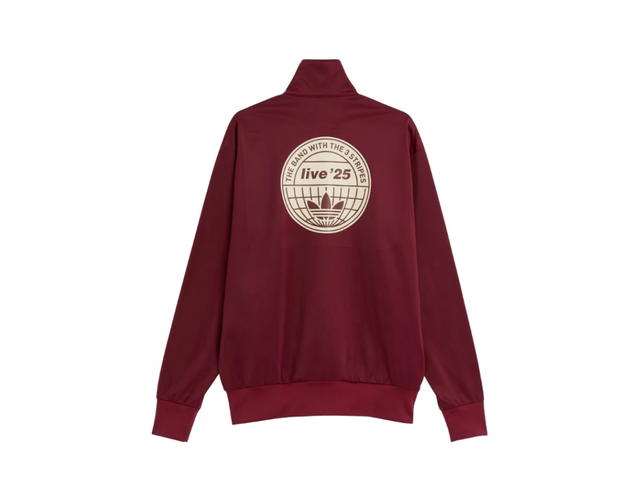 adidas adidas x Oasis Tour Firebird Track Top Noble Maroon - view 2