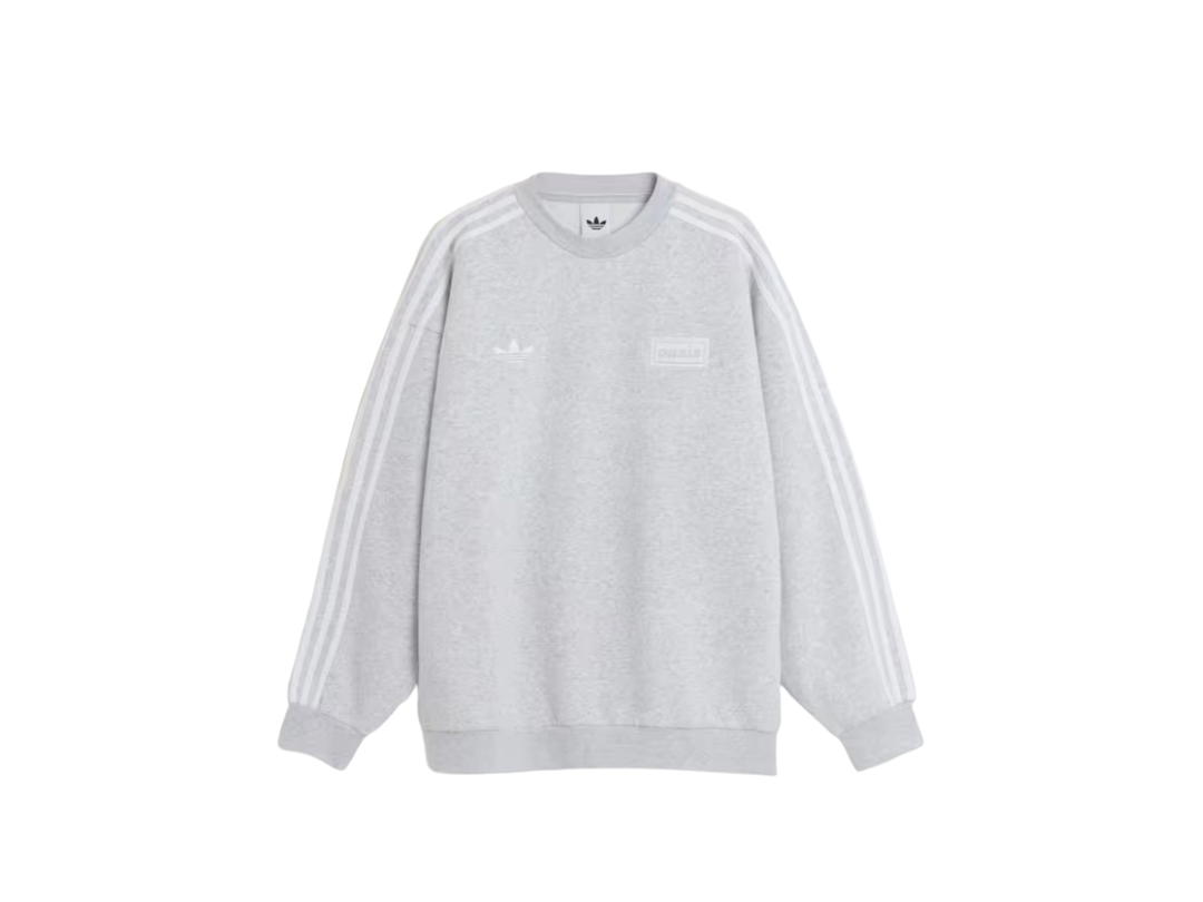 adidas adidas x Oasis Tour Oversized Crew Light Heather Grey