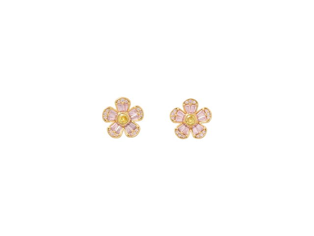 Kate Spade Kate Spade Fleurette Studs Earrings Pink - view 1