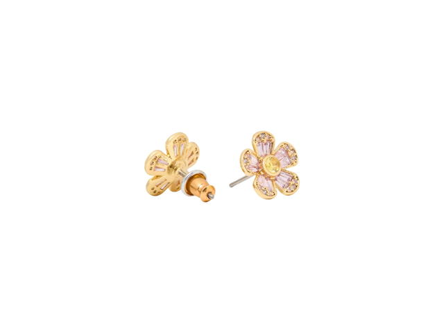 Kate Spade Kate Spade Fleurette Studs Earrings Pink - view 2