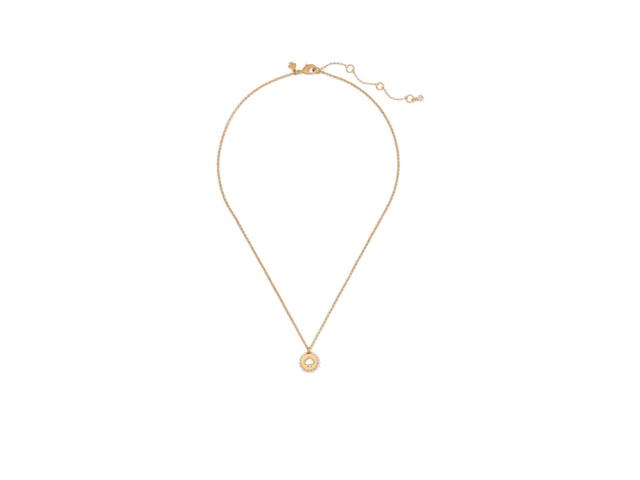 Kate Spade Kate Spade Pearl Halo Pendant Cream Gold - view 2