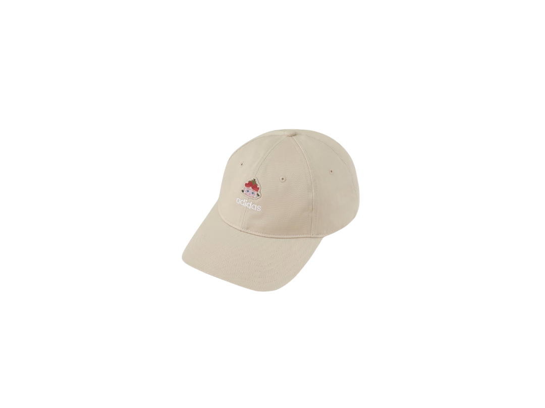 adidas adidas x Mackcha Linear Embroidery Baseball Cap Crystal Linen