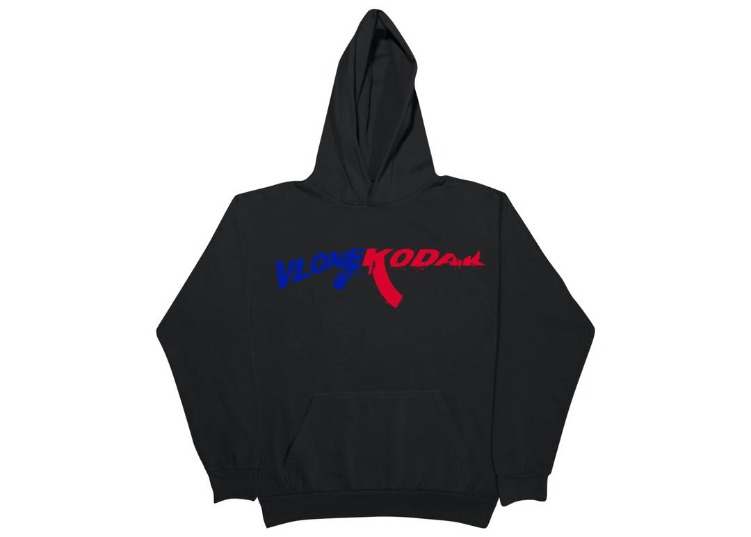 Kodak Black Kodak Black x Vlone 47 Hoodie Black