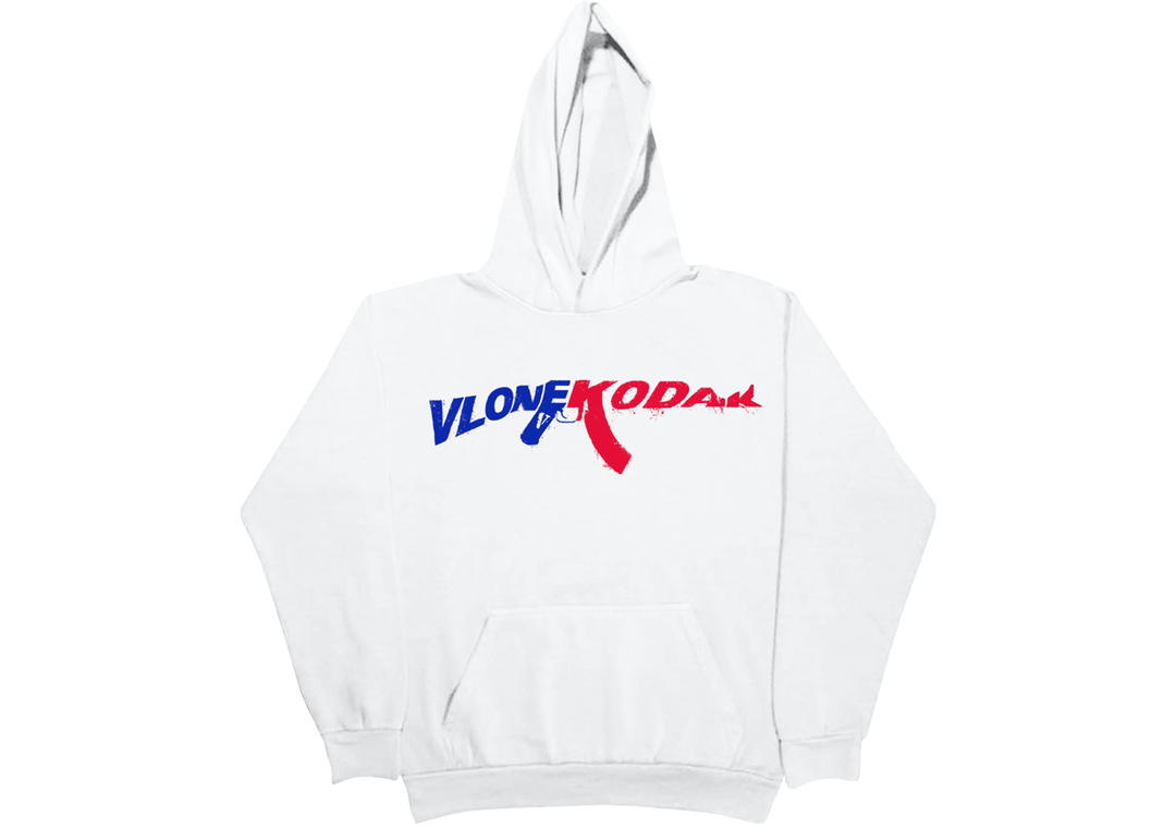 Kodak Black Kodak Black x Vlone 47 Hoodie White