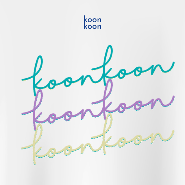 KOON KOON STUDIO KOON KOON เสื้อยืดทรงโอเวอร์ไซส์ รุ่น LOGO T-SHIRT V.1 | สีขาว - view 2