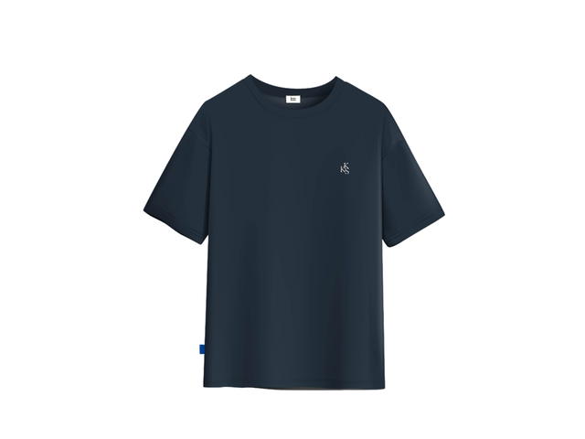 KOON KOON STUDIO KOON KOON เสื้อยืด รุ่น Back to basics ทรงโอเวอร์ไซส์ ไหล่ตกแบบพอดีไซส์ สีกรม - view 1