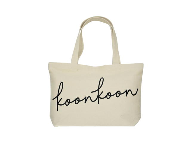 KOON KOON STUDIO KOON KOON The Tote Bag Original Logo สีผ้าแคนวาส - view 1