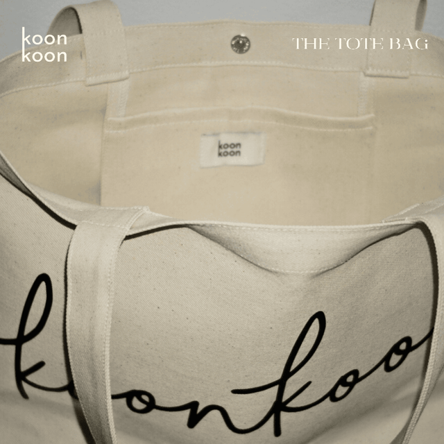 KOON KOON STUDIO KOON KOON The Tote Bag Original Logo สีผ้าแคนวาส - view 2