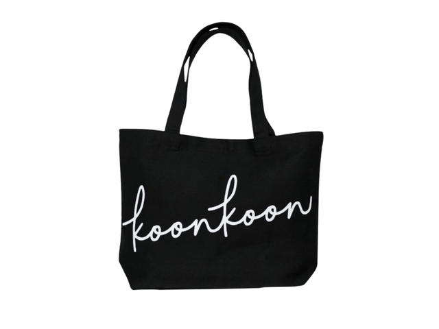 KOON KOON STUDIO KOON KOON The Tote Bag Original Logo สีดำ - view 1