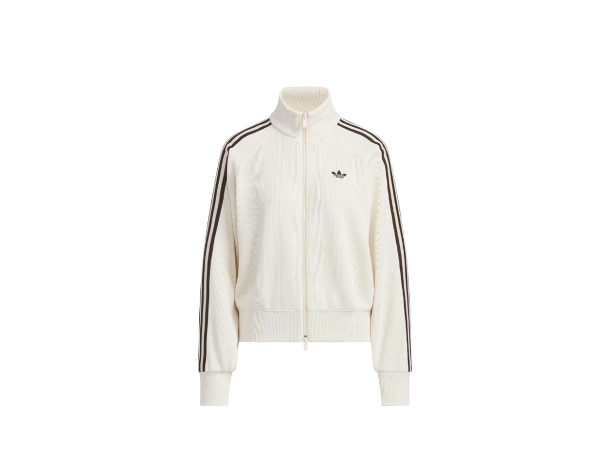 adidas adidas Knit Balloon Track Top Wonder White