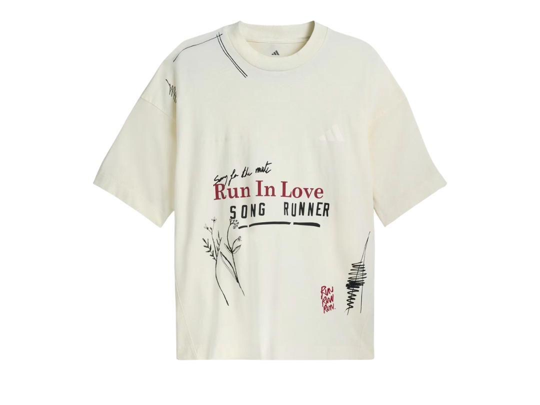 adidas adidas Running x Song For The Mute Tee Cream White