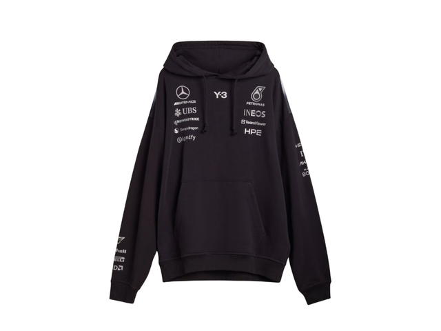 adidas adidas Y-3 Mercedes - Amg Petronas Formula 1 Team Hoodie Black - view 1