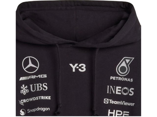 adidas adidas Y-3 Mercedes - Amg Petronas Formula 1 Team Hoodie Black - view 3