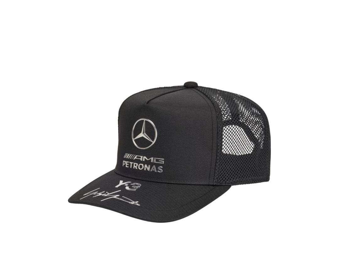 adidas adidas Y-3 Mercedes - Amg Petronas Formula 1 Team Trucker Cap Black