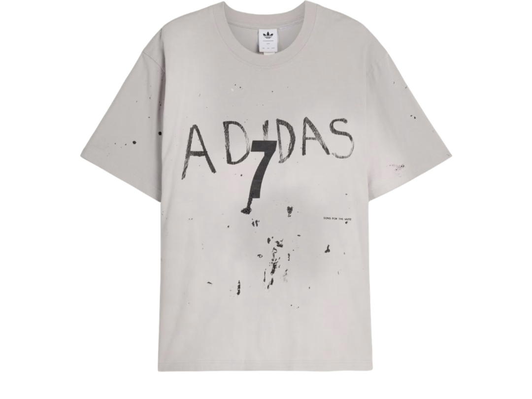adidas adidas X Song For The Mute 007 Short Sleeve Tee Grey Two
