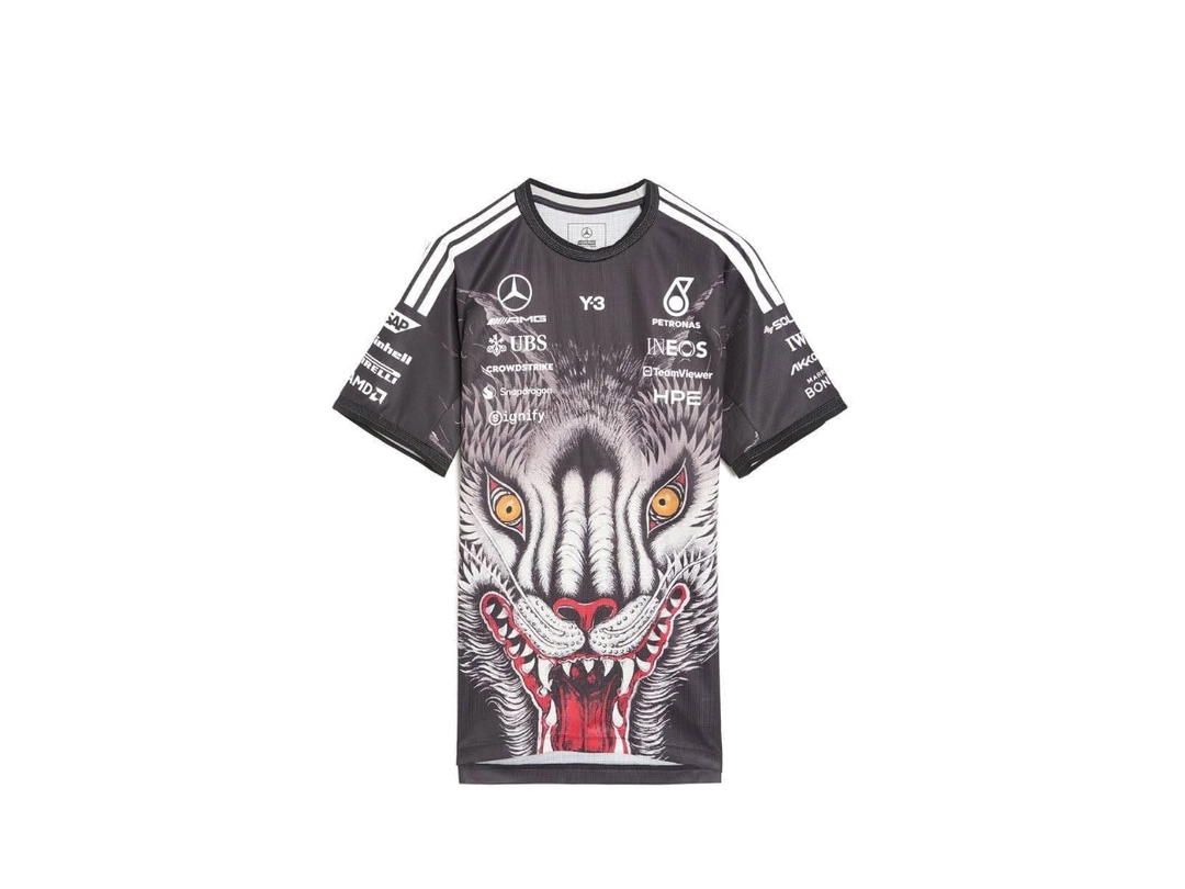 adidas adidas Y-3 x Mercedes AMG Petronas Team F1 "Driver" Graphic Unisex T-Shirt Black