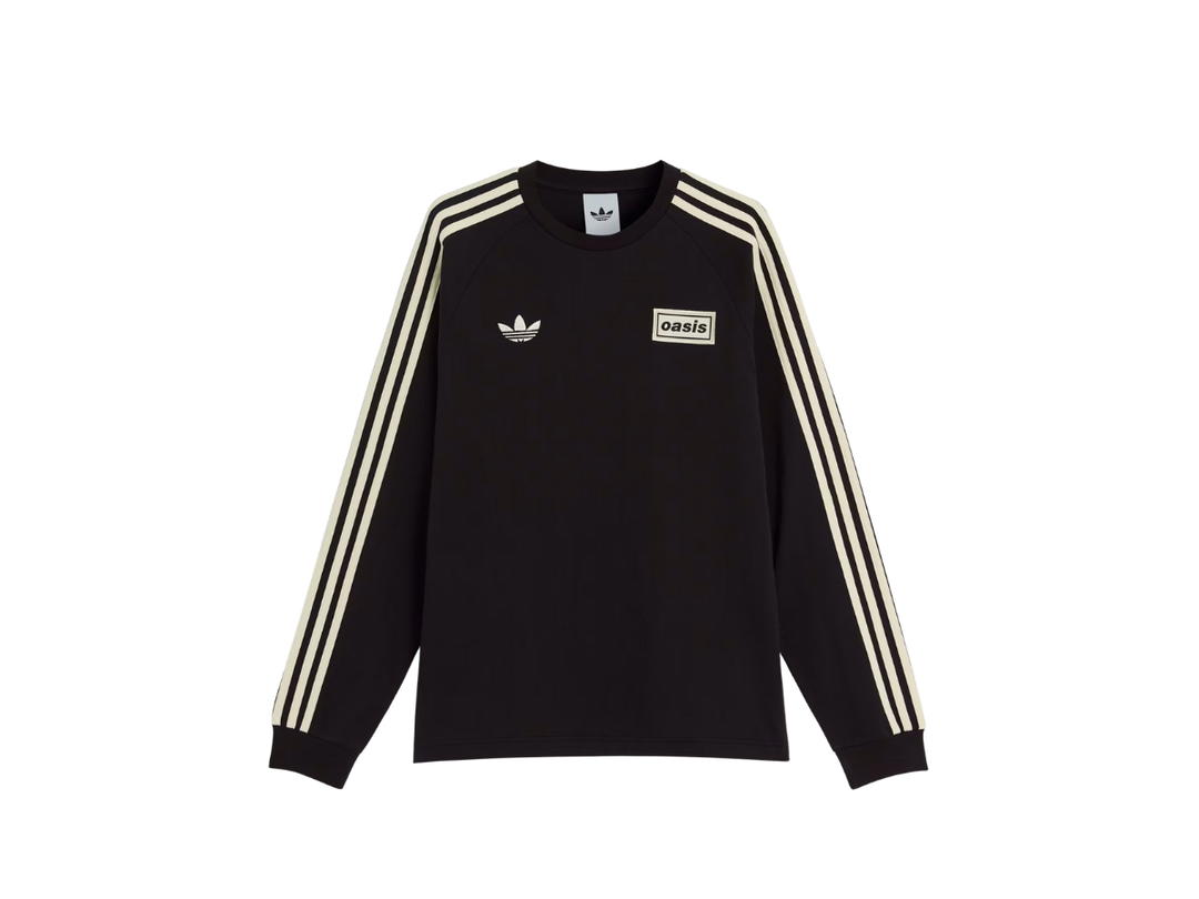 adidas adidas  x Oasis Tour 3-Stripes Longsleeve Te Black