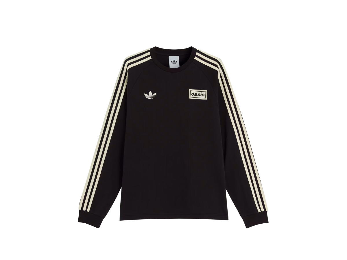adidas adidas x Oasis Tour 3-Stripes Longsleeve Te Black