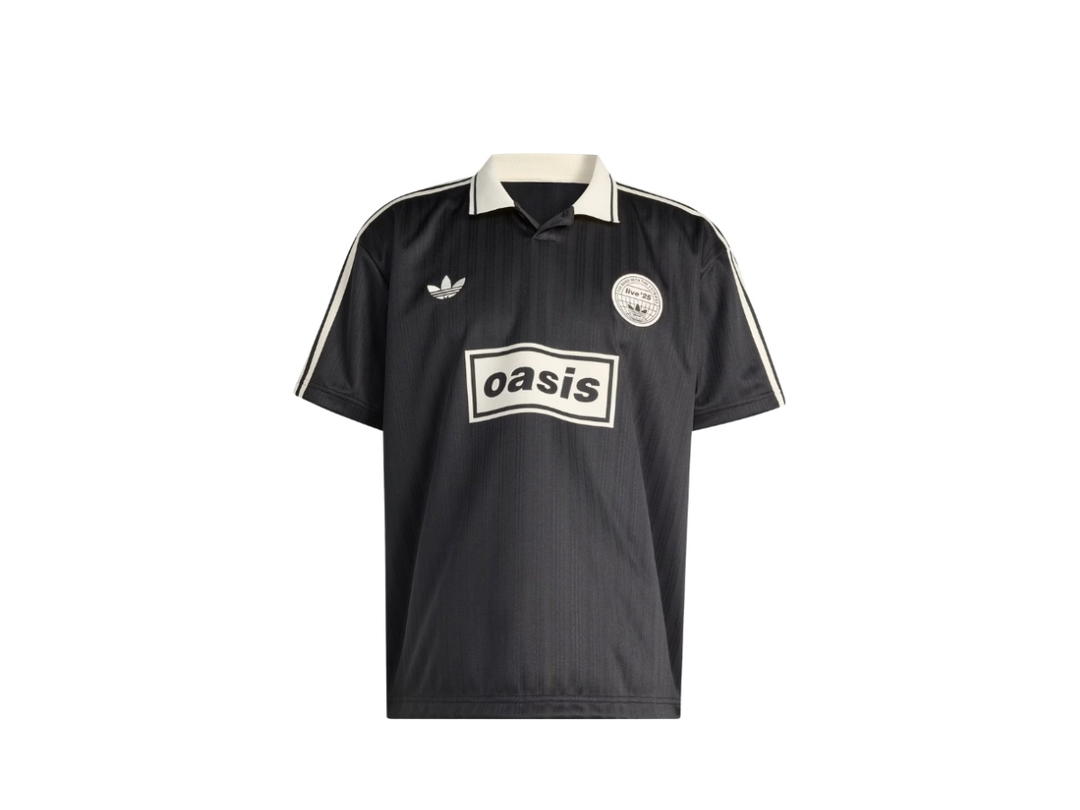 adidas adidas x Oasis Tour Jacquard Jersey Black
